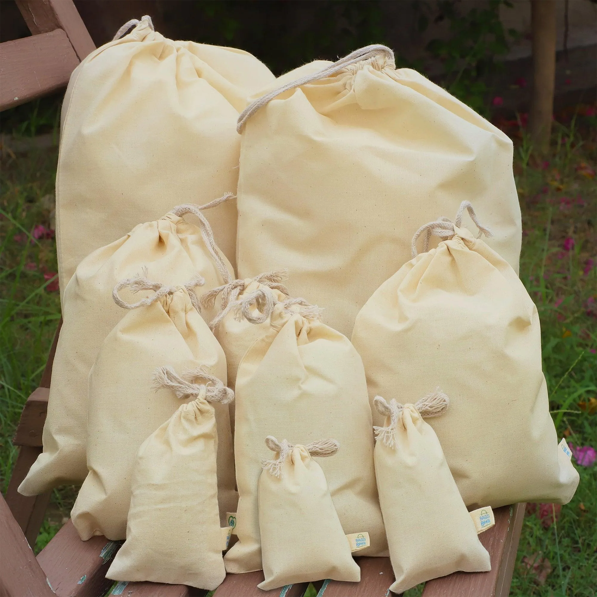 5x8 Inch Single Drawstring Bags
