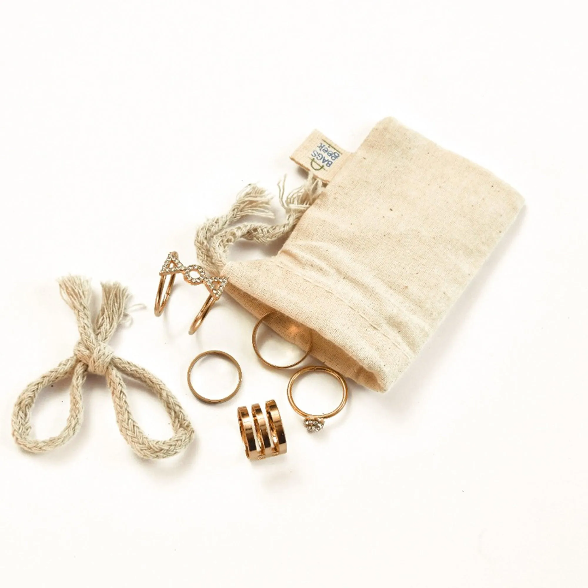 5x8 Inch Single Drawstring Bags