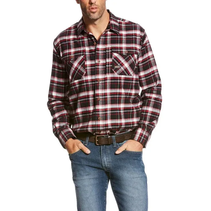 Ariat Men's Rebar Flannel DuraStretch Work Shirt