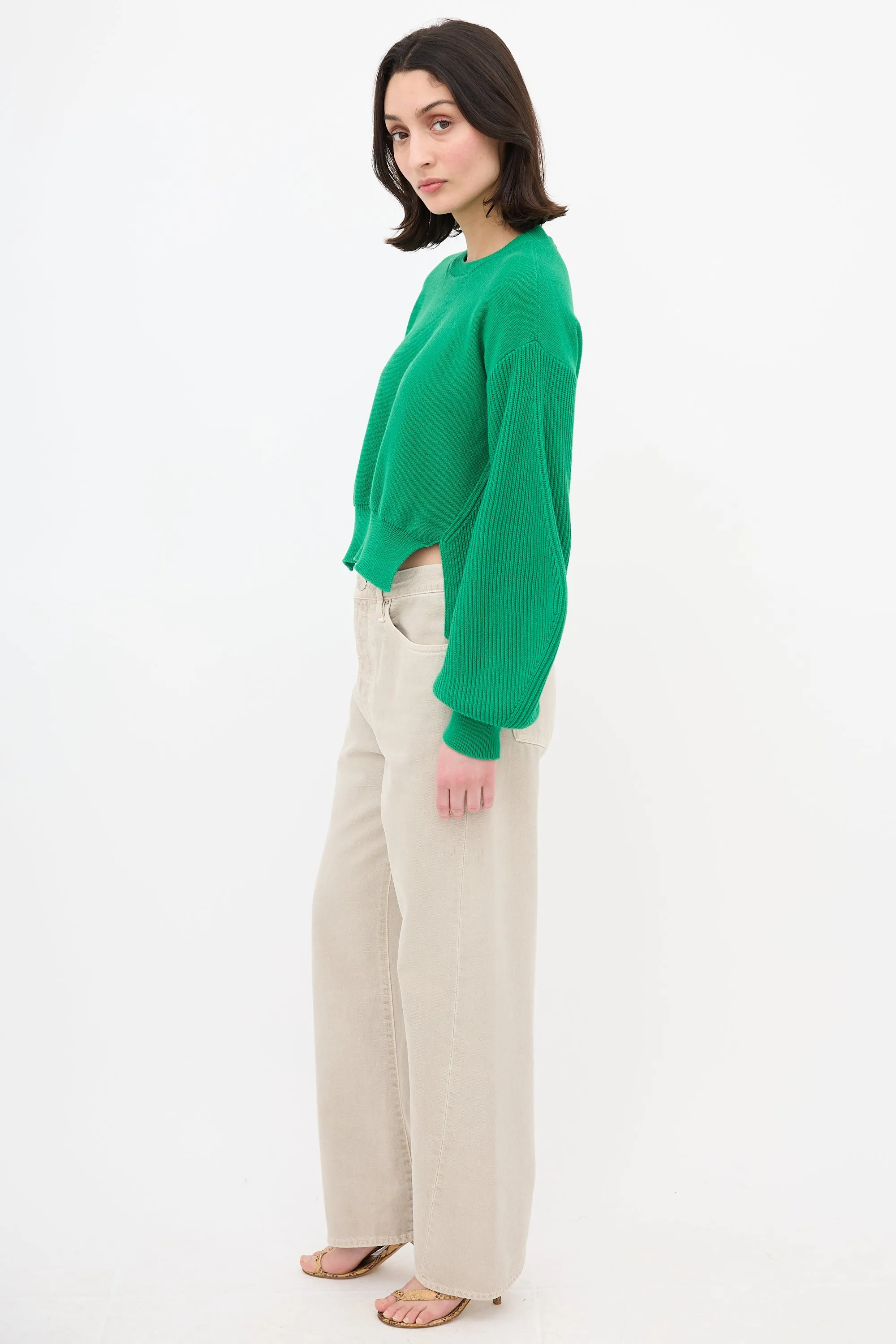 Balloon Sleeve Sweater