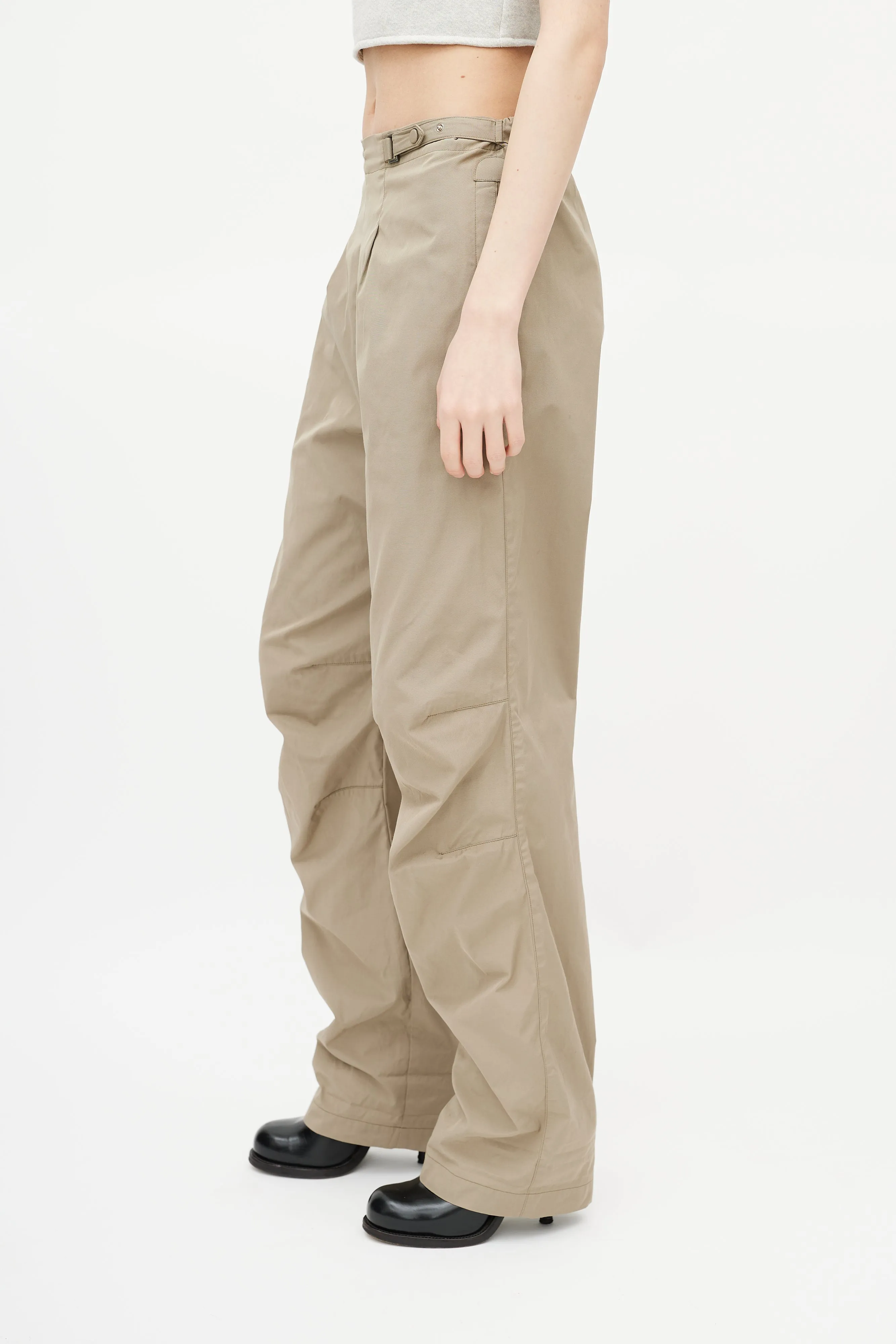 Beige Cargo Pant