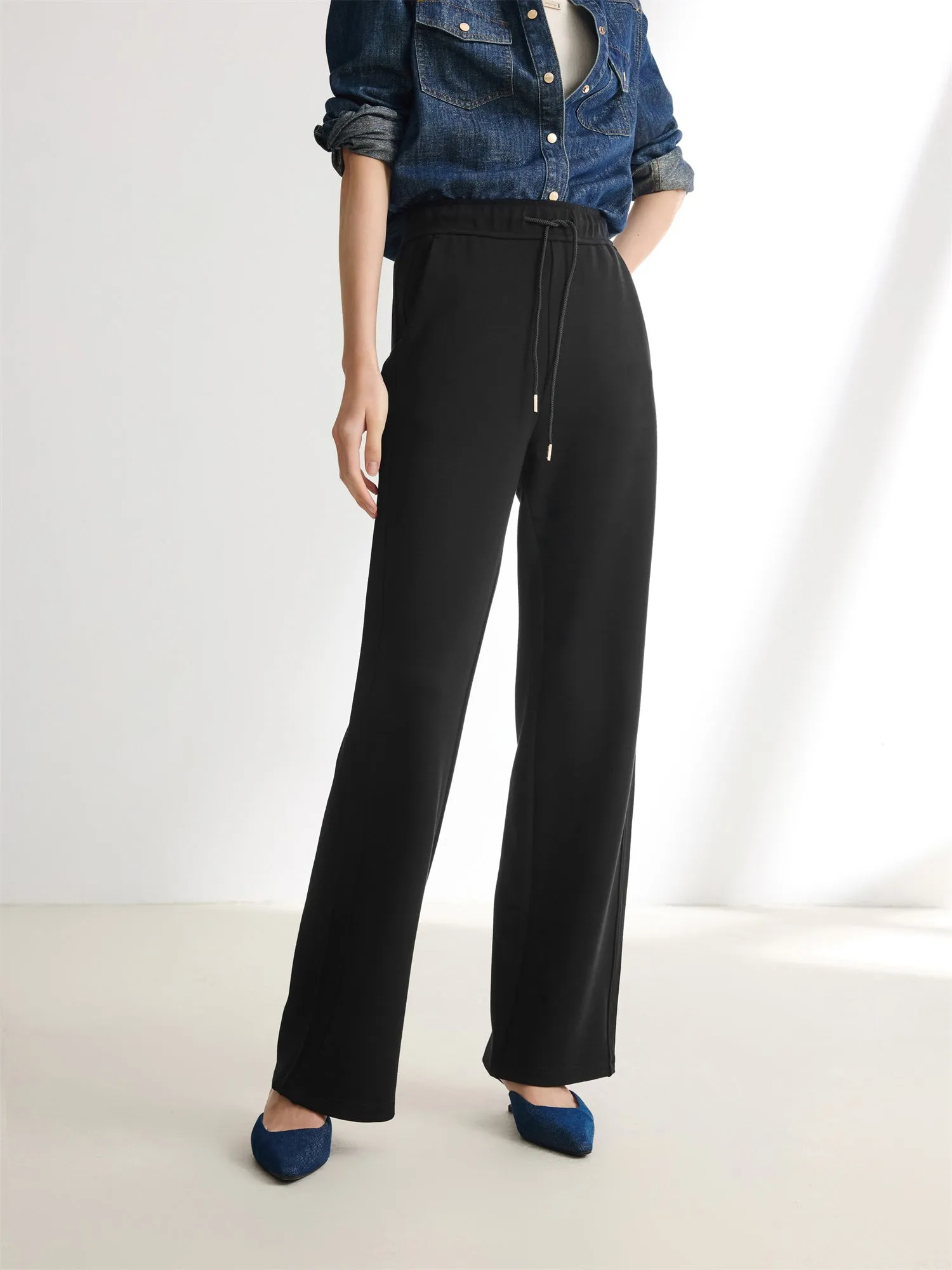 EP YAYING Stretch Suit Pants