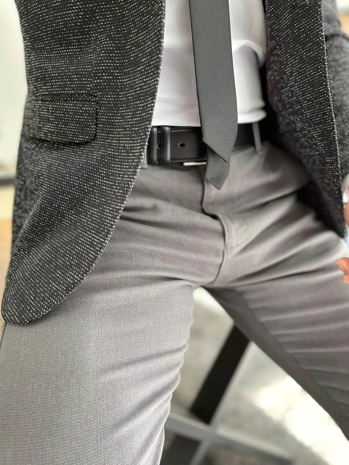 HolloMen Gray Trousers
