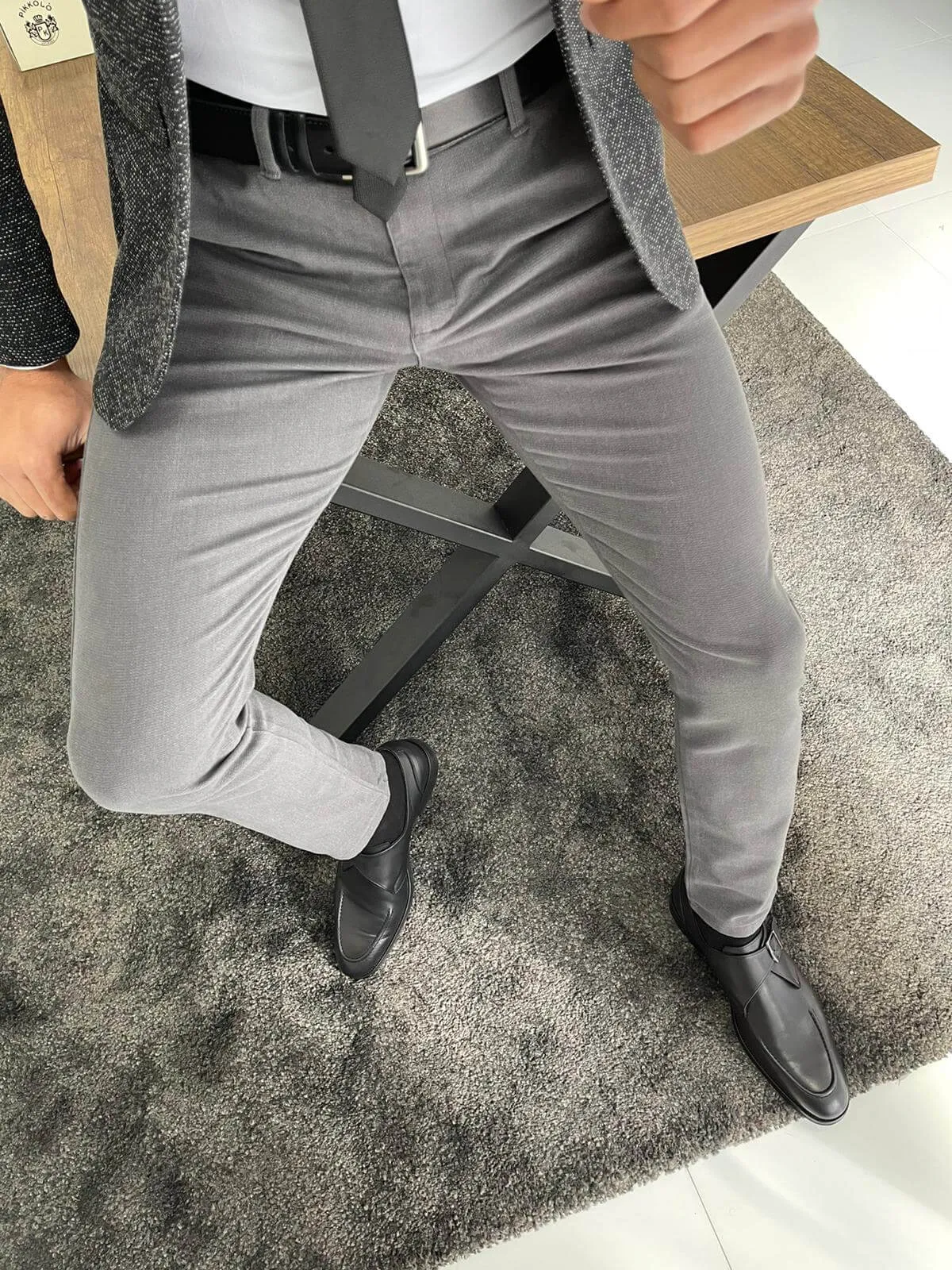 HolloMen Gray Trousers