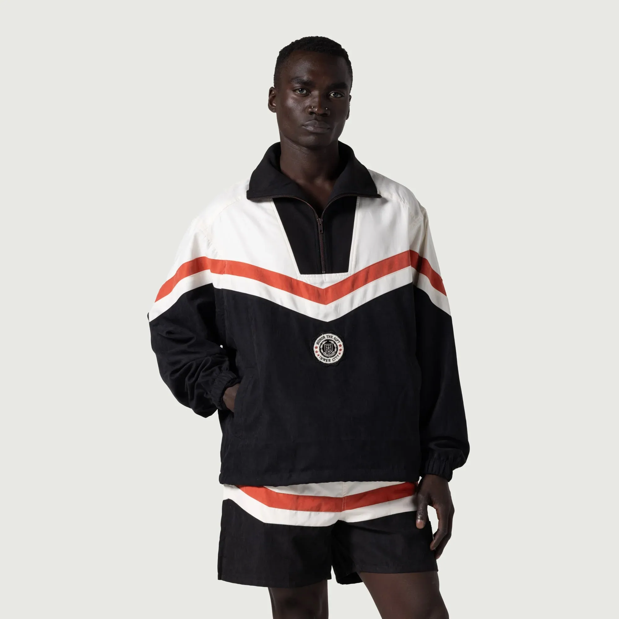Honor The Gift Brushed Poly Track Anorak Jacket
