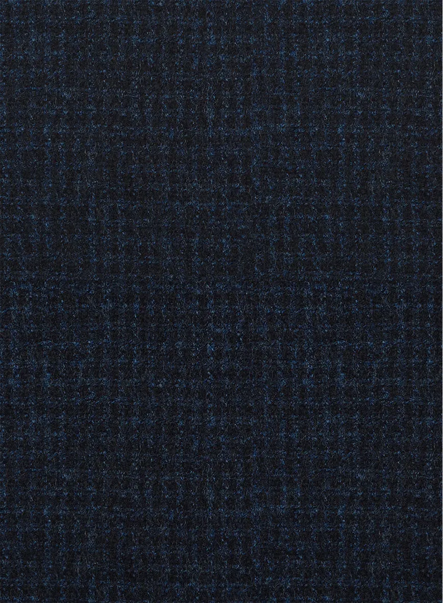 Italian Hibalo Blue Wool Pants
