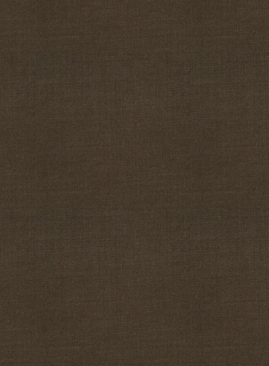 Marco Stretch Brown Wool Pants
