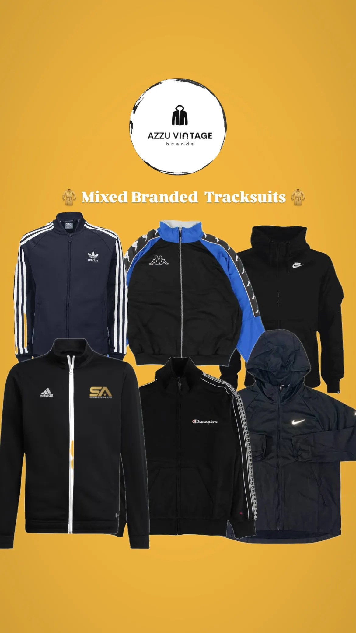 Mixed Branded Track Jackets