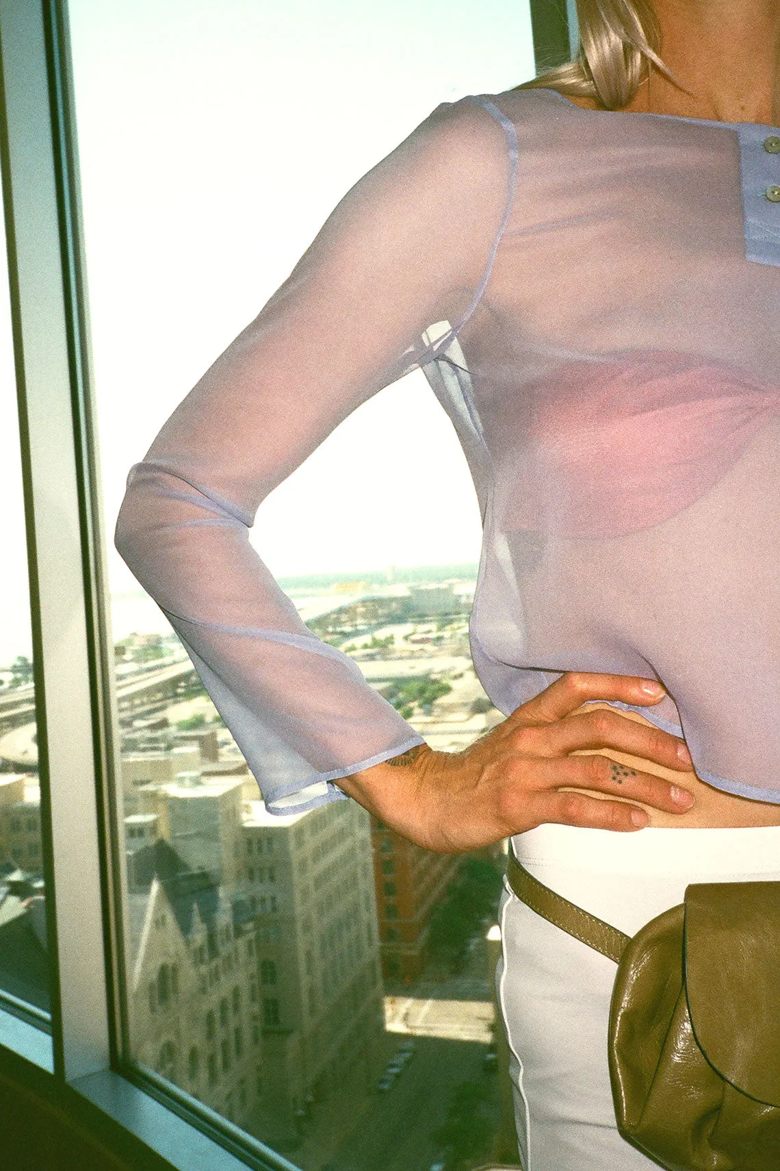Pale Blue Aloe Top