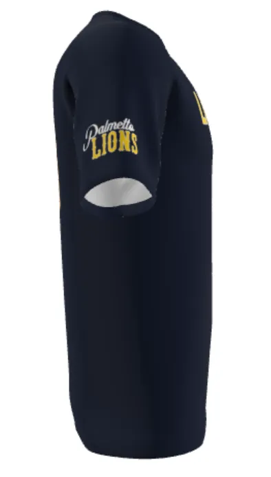 Palmetto Lions Adult V-Neck Jersey- Navy