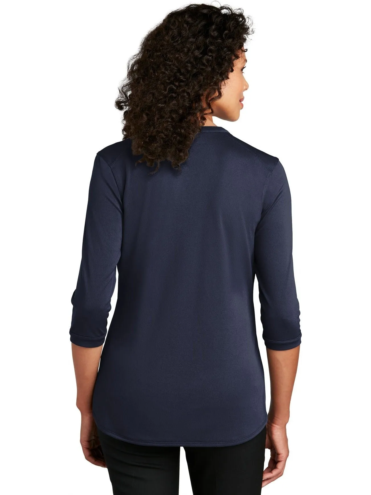 Port Authority Ladies UV Choice Pique Henley