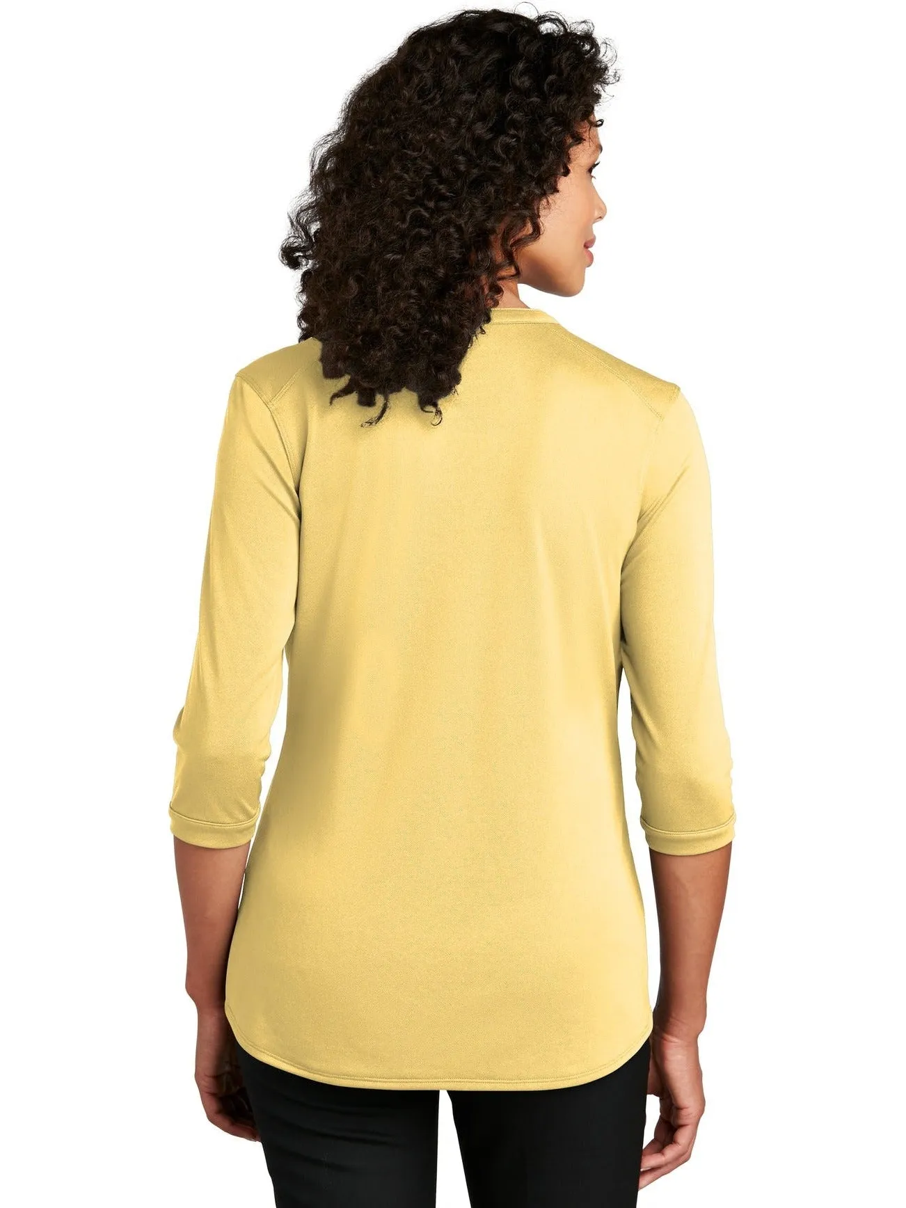 Port Authority Ladies UV Choice Pique Henley