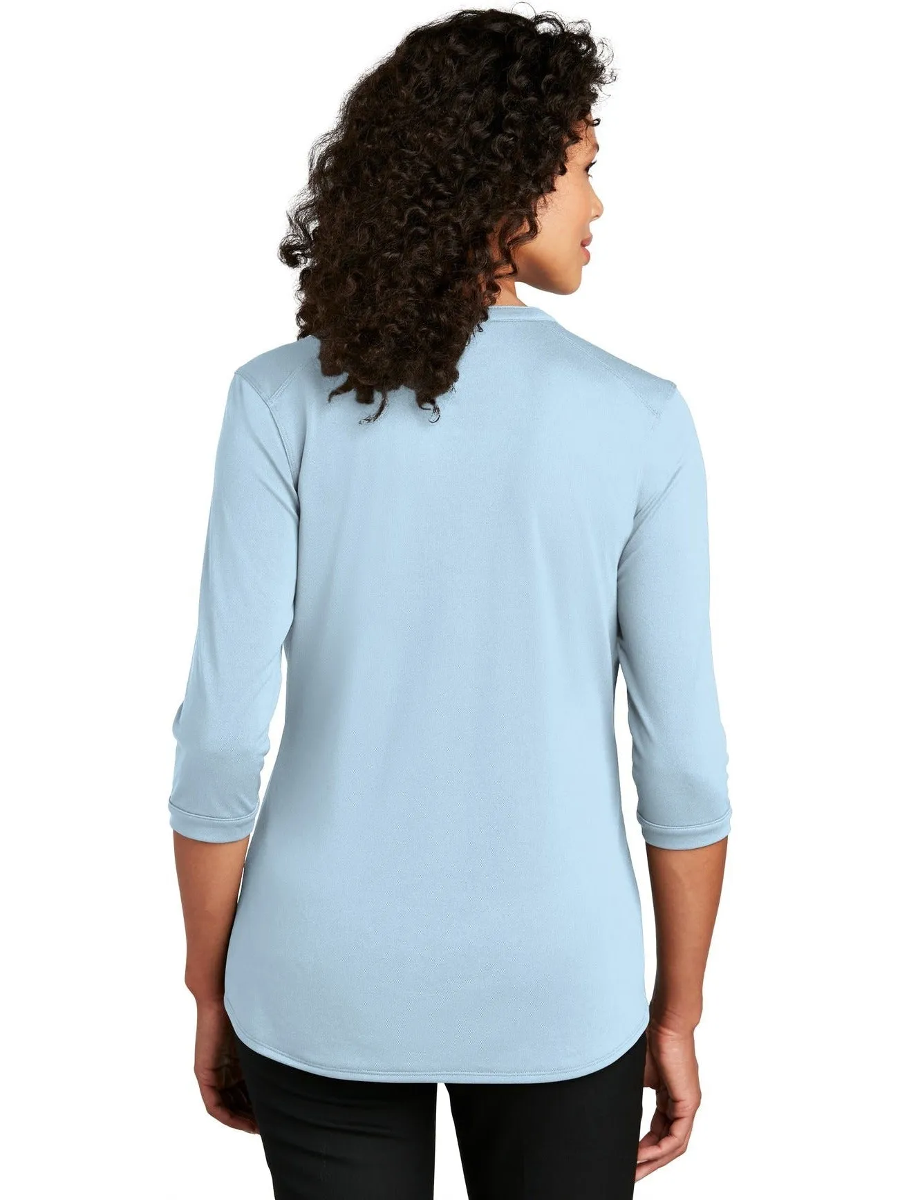 Port Authority Ladies UV Choice Pique Henley
