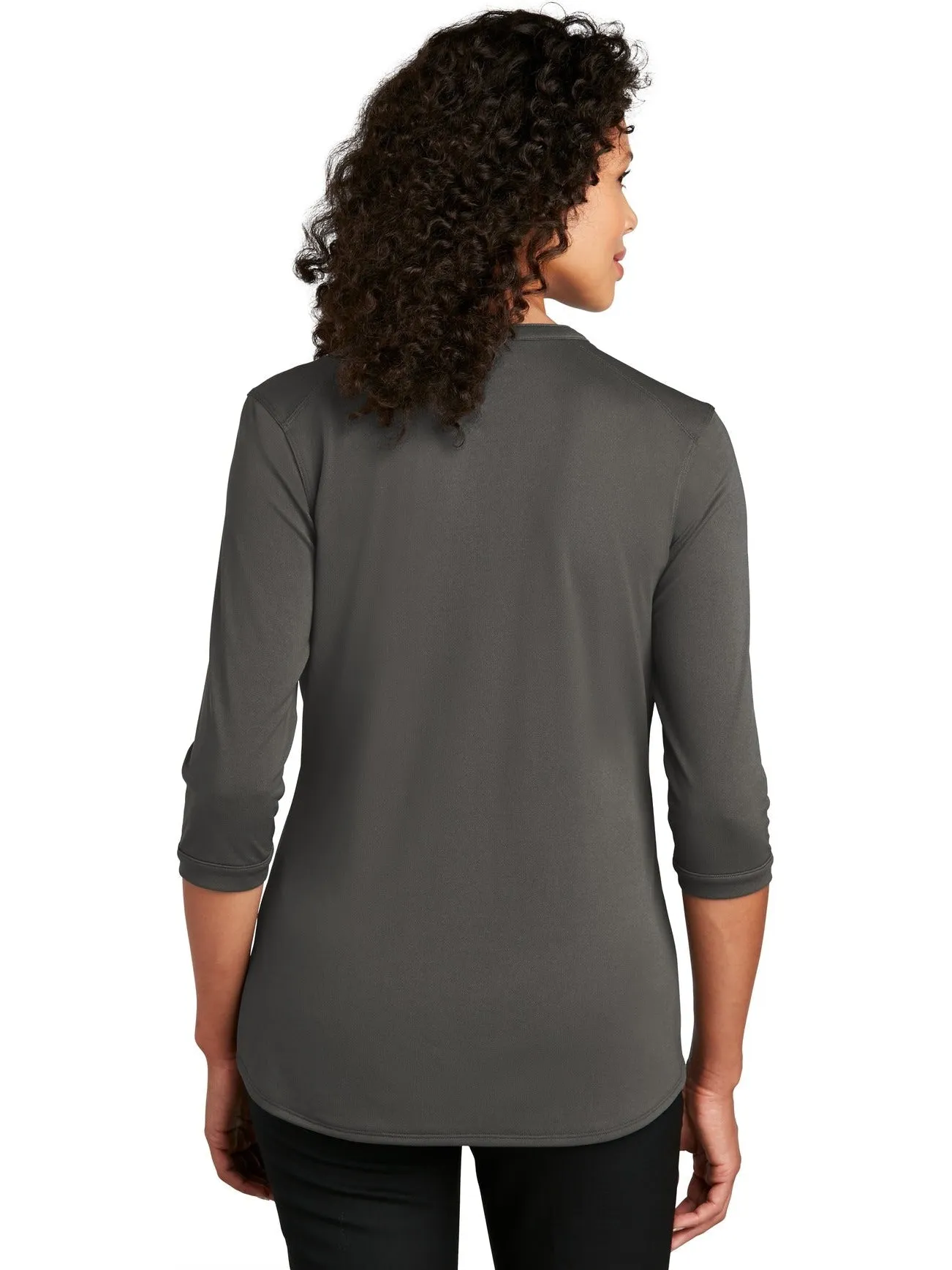Port Authority Ladies UV Choice Pique Henley