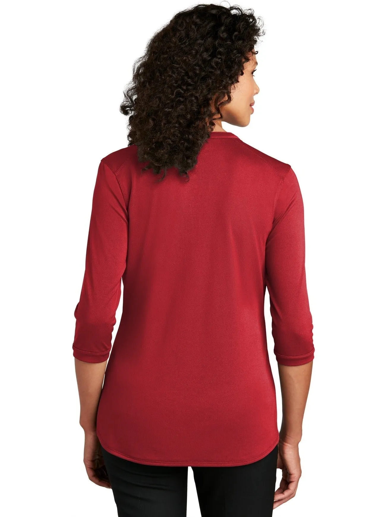 Port Authority Ladies UV Choice Pique Henley