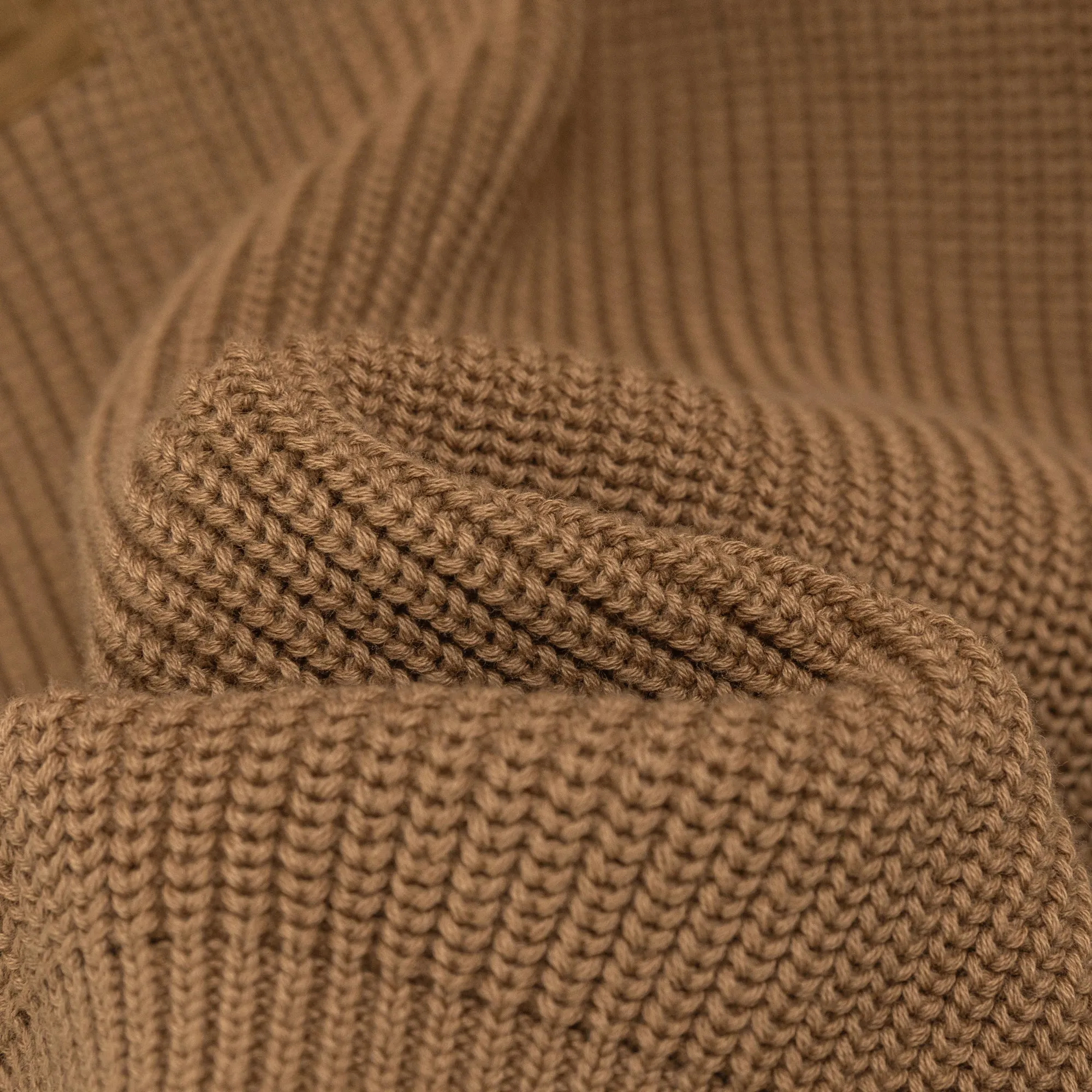 Ribbed Pocket Knit Sweater