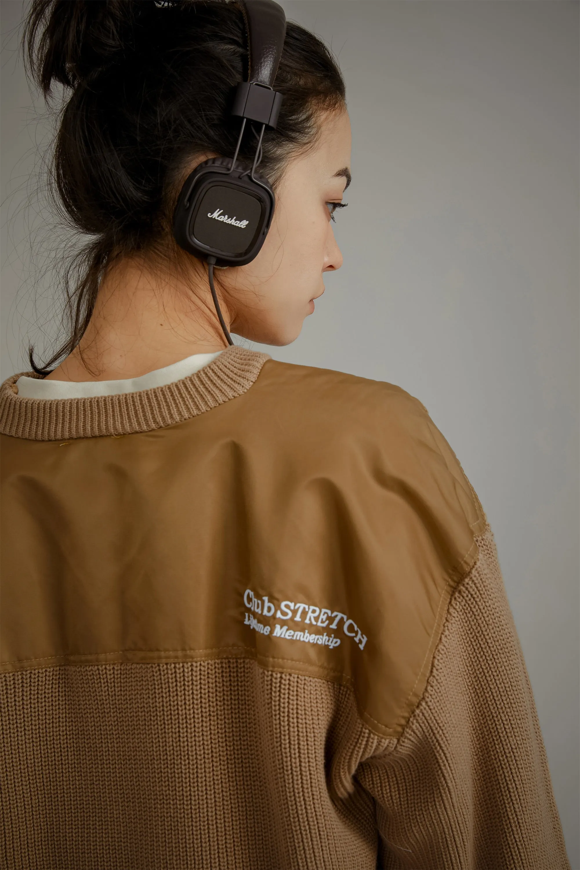 Ribbed Pocket Knit Sweater