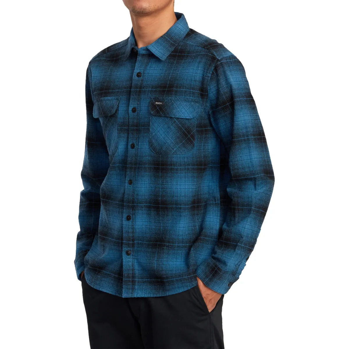 RVCA Vesuvio Button Down Flannel Shirt