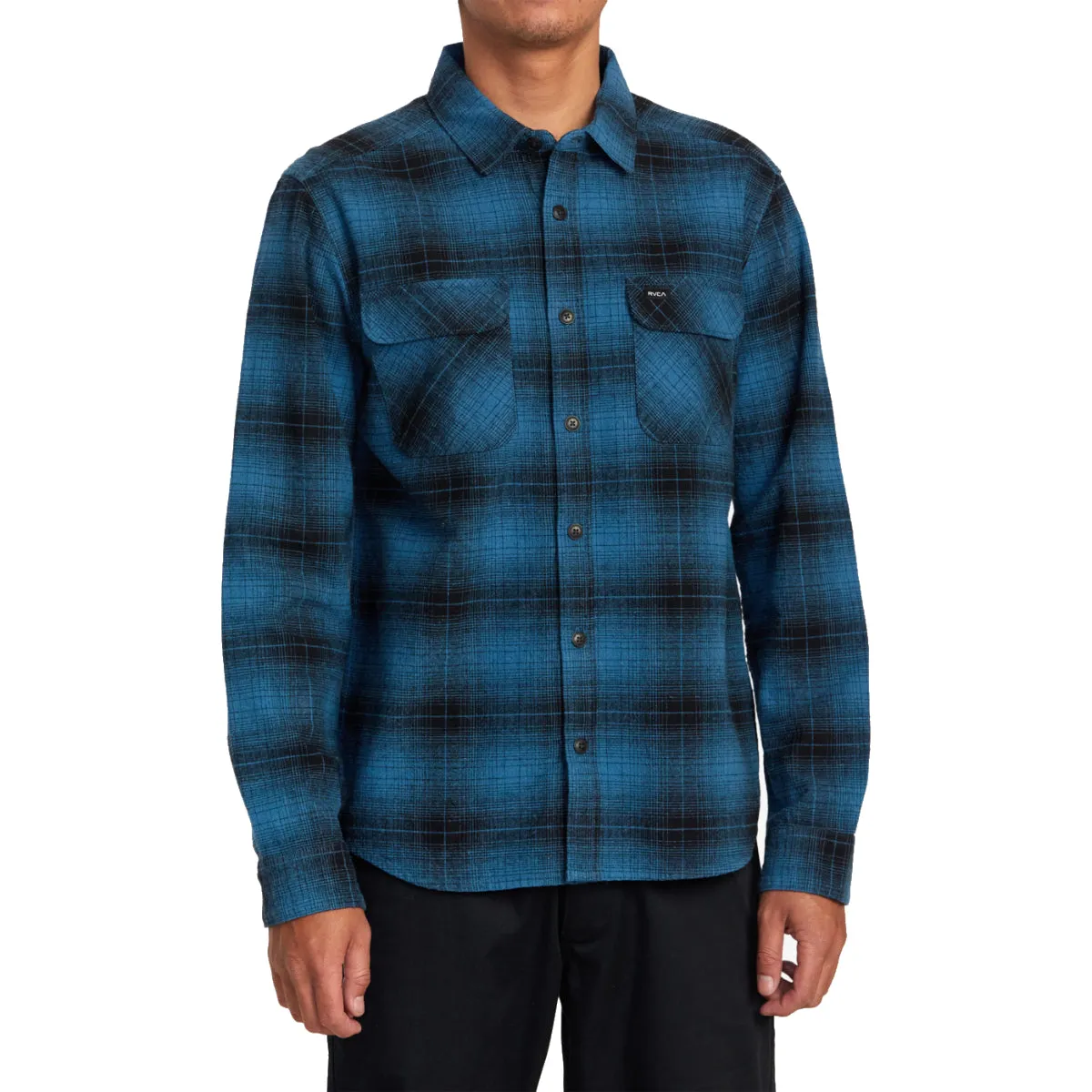 RVCA Vesuvio Button Down Flannel Shirt