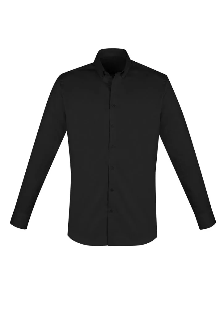 S016ML Camden Mens Long Sleeve Cotton  Shirt