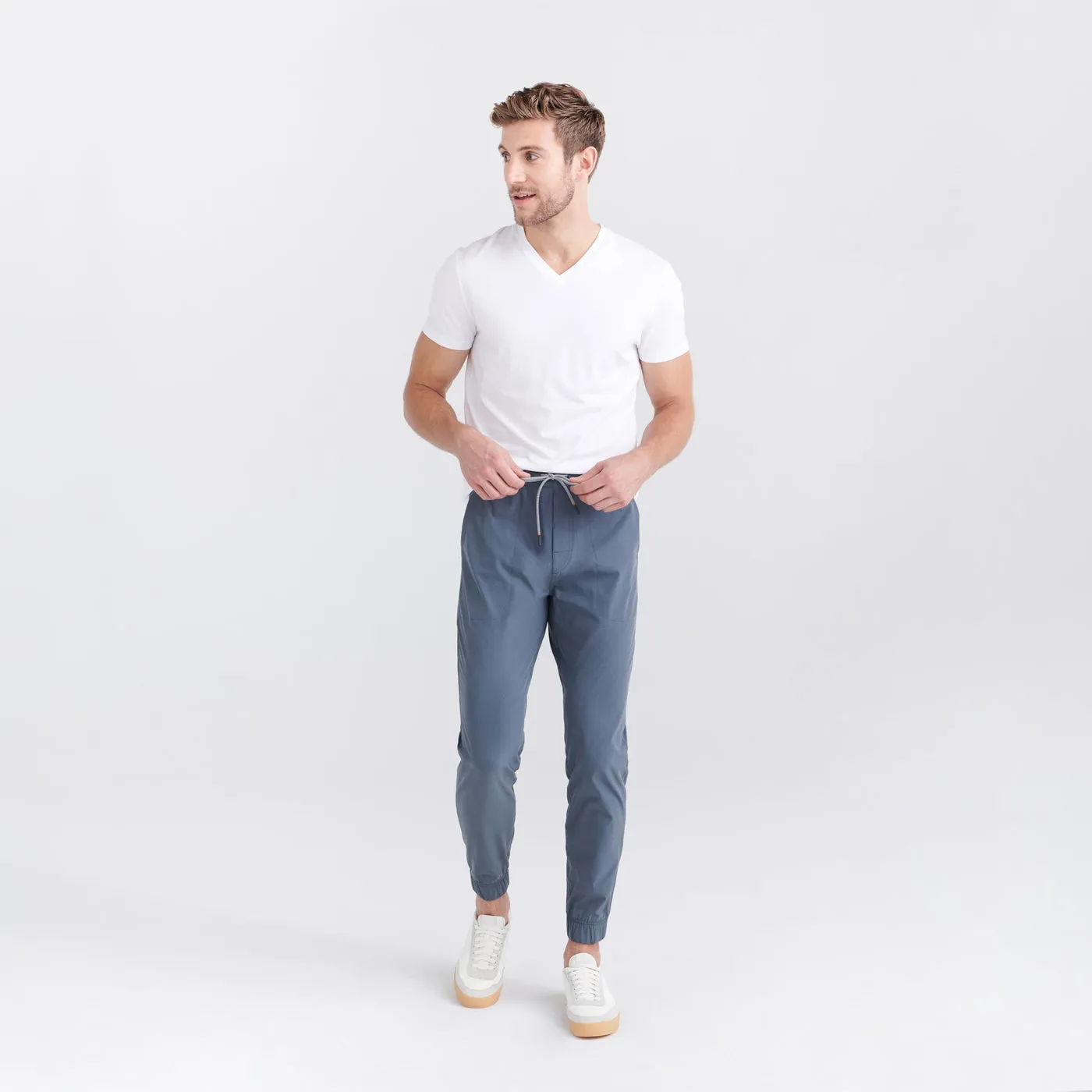 Saxx Droptemp Cooling Cotton V-Neck Tee
