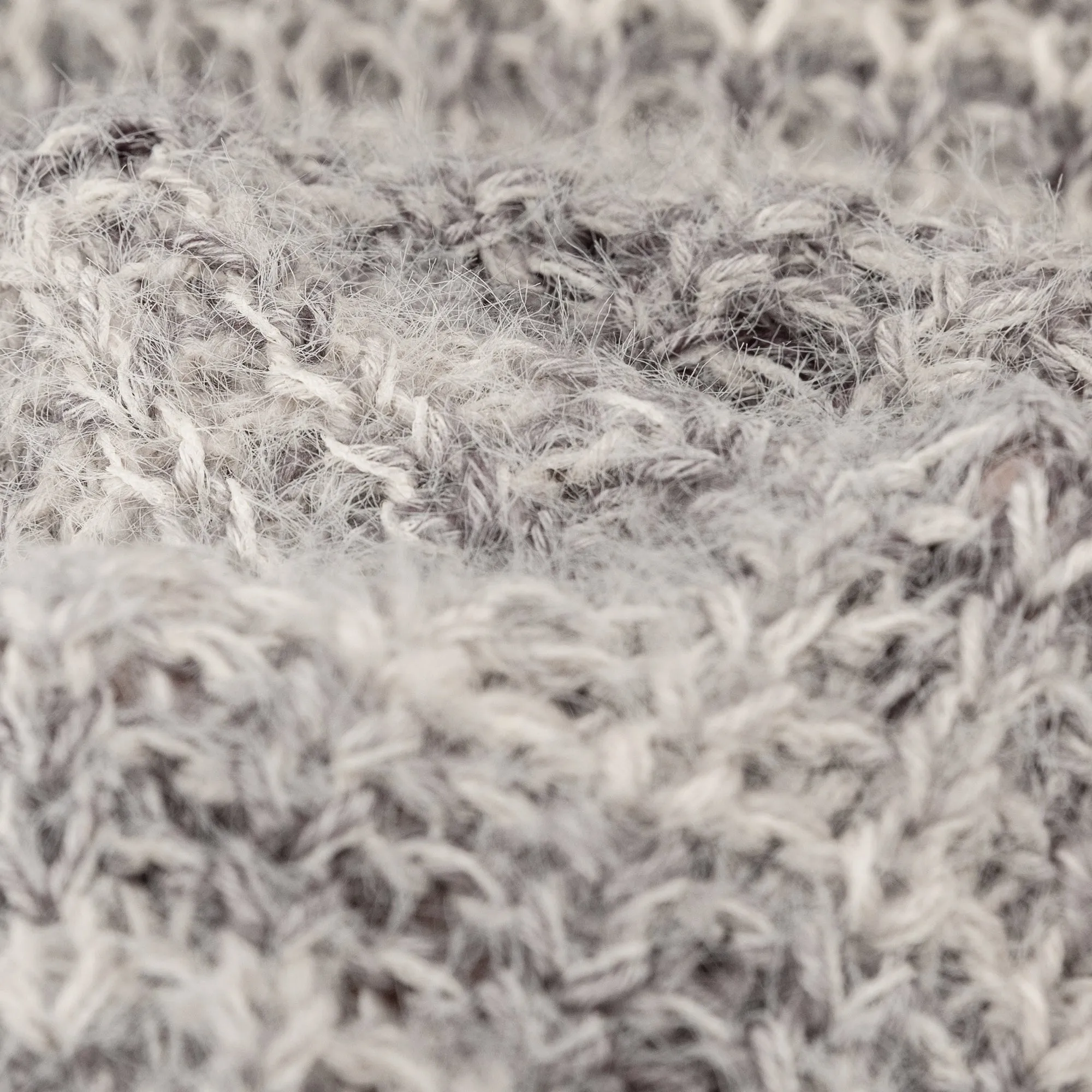 V-Neck Boxy Knit Sweater